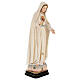 Statua Madonna di Fatima legno dipinto Val Gardena s5