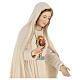 Statua Madonna di Fatima legno dipinto Val Gardena s8
