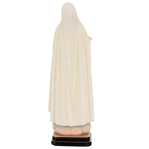 Our Lady Virgin Mary wooden statue painted 10