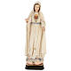Our Lady Virgin Mary wooden statue painted s1