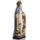 Our Lady of Protection wooden statue painted s6