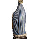 Our Lady of Protection wooden statue painted s8
