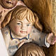 Our Lady of Protection wooden statue painted s9