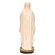 Our Lady of Lourdes wooden statue painted s5