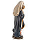 Estatua de madera de la "Nuestra señora de la Paz" pintada Val s6