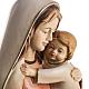 Our Lady of Hope wooden statue painted s6