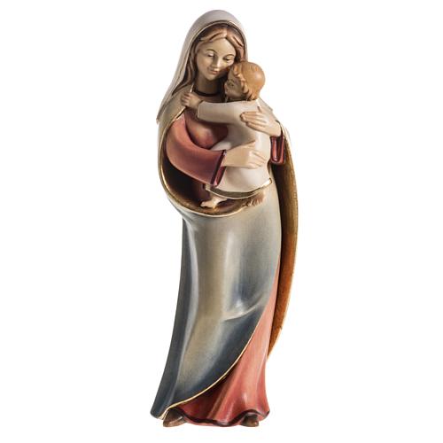 Estatua Val Gardena Virgen de la Esperanza madera pintada 1