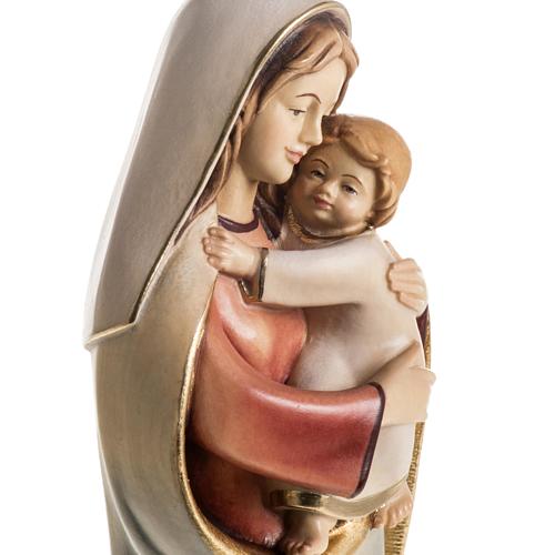 Our Lady of Hope wooden statue painted 3