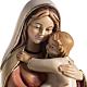 Our Lady of Hope wooden statue painted s2