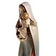 Our Lady of Hope wooden statue painted s4