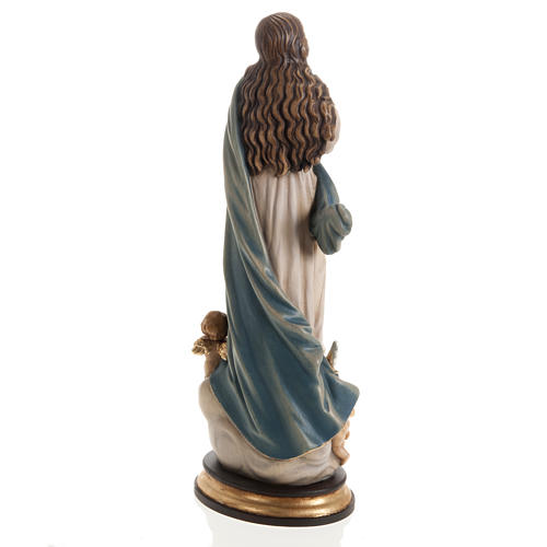 Immaculate Conception by Murillo wooden statue painted 13