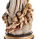 Immaculate Conception by Murillo wooden statue painted s6