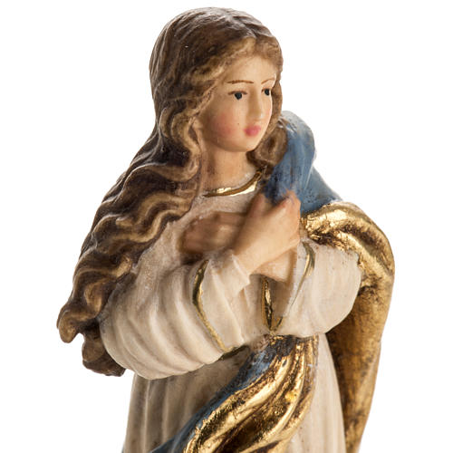 Immaculate Conception by Murillo wooden statue painted 11