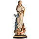 Immaculate Conception by Murillo wooden statue painted s8