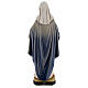 Holy heart of Mary wooden statue painted s7