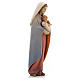 Our Lady of Heart with Infant wooden statue painted s4