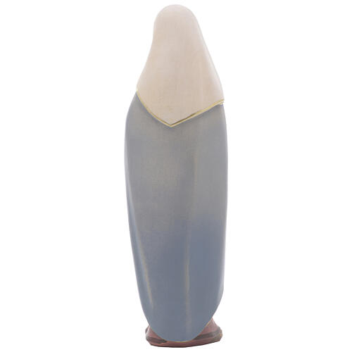 Our Lady of Heart with Infant wooden statue painted 4