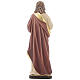 Statua legno Sacro Cuore di Gesù dipinta Val Gardena s4