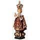 Infant of Prague wooden statue painted s3