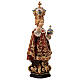 Infant of Prague wooden statue painted s5