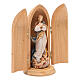 Estatua Inmaculada Murillo madera pintada con nicho s2
