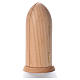 Statua Madonna Medjugorje stilizzata in nicchia legno s3