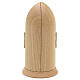 Infant of Prague wooden statue painted in niche s2