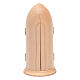 Statua San Giuseppe con bambino in nicchia legno dipinto s4