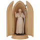Pope John Paul II in Shrine wooden statue painted s1