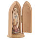 Estatua de la Virgen de Lourdes y Bernadette en el refugio s3