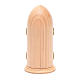 Our Lady of Fatima stylized wooden statue painted in niche s5