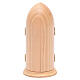 Estatua Virgen de Fátima estilizada con nicho de madera s5