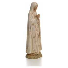 Our Lady of Fatima statue in painted wood 15 cm, Bethleem