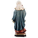 Virgin with baby, baroque style in coloured Valgardena wood s5