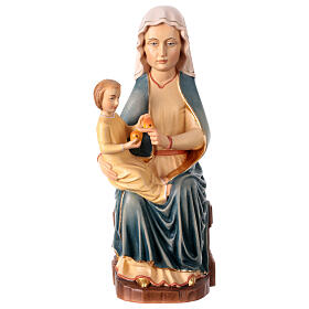 Notre Dame de Mariazell bois peint Valgardena