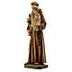 Saint Anthony with baby in painted Valgardena wood s3