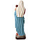 Estatua fibra de vidrio colorida Virgen con Niño 135 cm s7