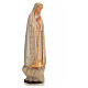 Madonna di Fatima legno dipinto Valgardena s7