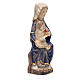 Our Lady of Mariazell in Valgardena wood, old antique gold finis s4