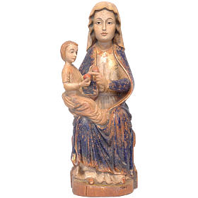 Our Lady of Mariazell in Valgardena wood, special Vatikan finish