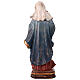 Madonna stile barocco legno 40cm Valgardena fin. Antico Gold s6