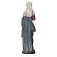 Mary with baby, statue in patinated Valgardena wood, old antique s2