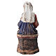 Madonna seduta con bimbo e uva legno Valgardena Old Antico Gold s7