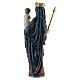 Vierge Enfant sceptre 25 cm style gotique bois Old Gold vieilli s5