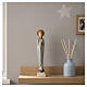 Stylised Madonna statue in coloured Valgardena wood s2