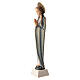 Stylised Madonna statue in coloured Valgardena wood s3