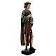 Święty Damian z moździerzem 50 cm drewno Valgardena Antico Gold s8