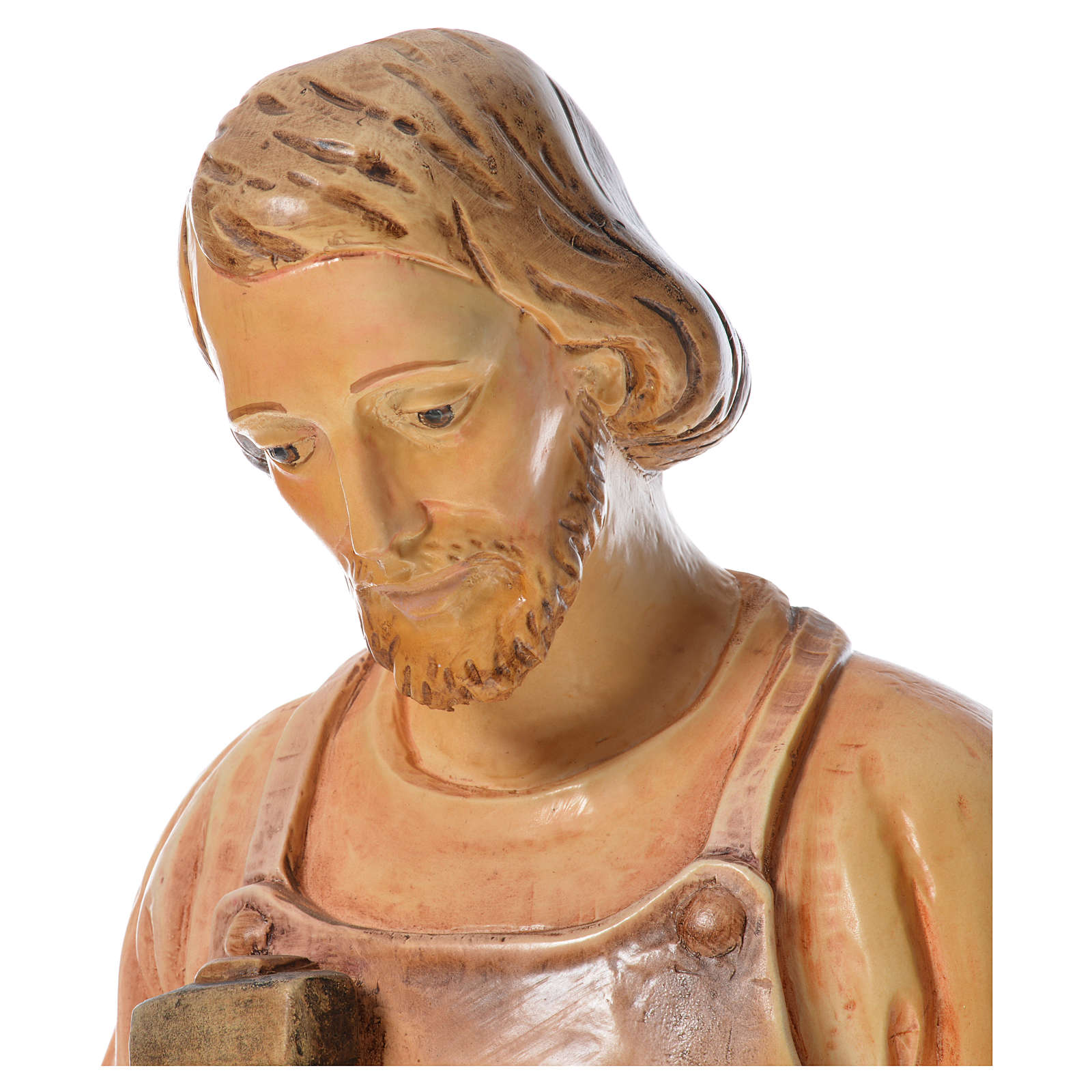 Statue Heiliger Joseph Mit Kind 110cm Aus Holz | Online Verfauf Auf HOLYART