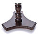 Column stand for statues in turned solid wood,  110x47x40cm s2