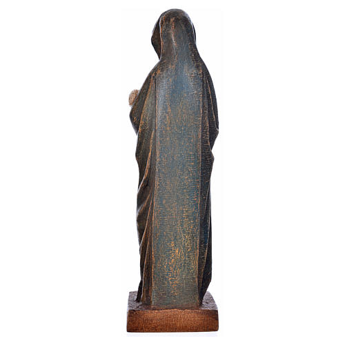 Virgin of Autun with baby, 15 cm Bethleem wood 3
